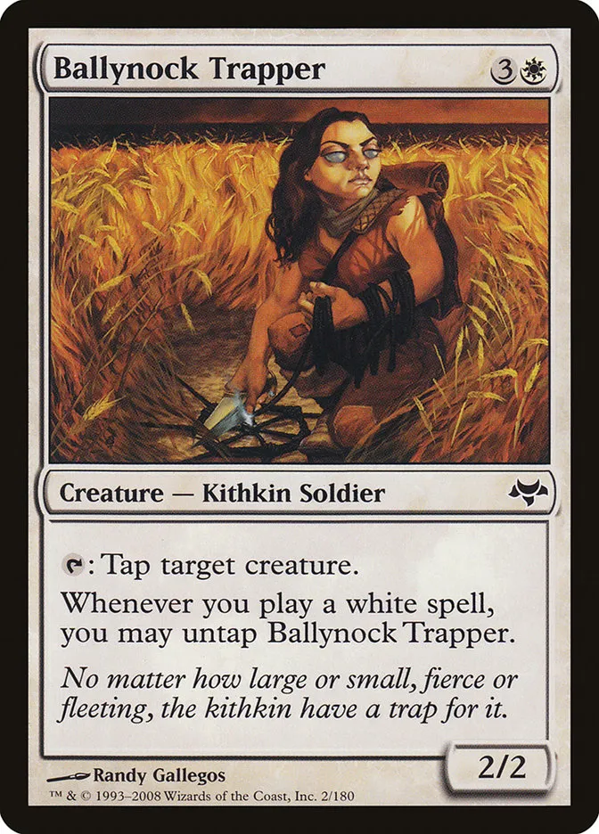 2008 Eventide Ballynock Trapper common #2 unlisted card image