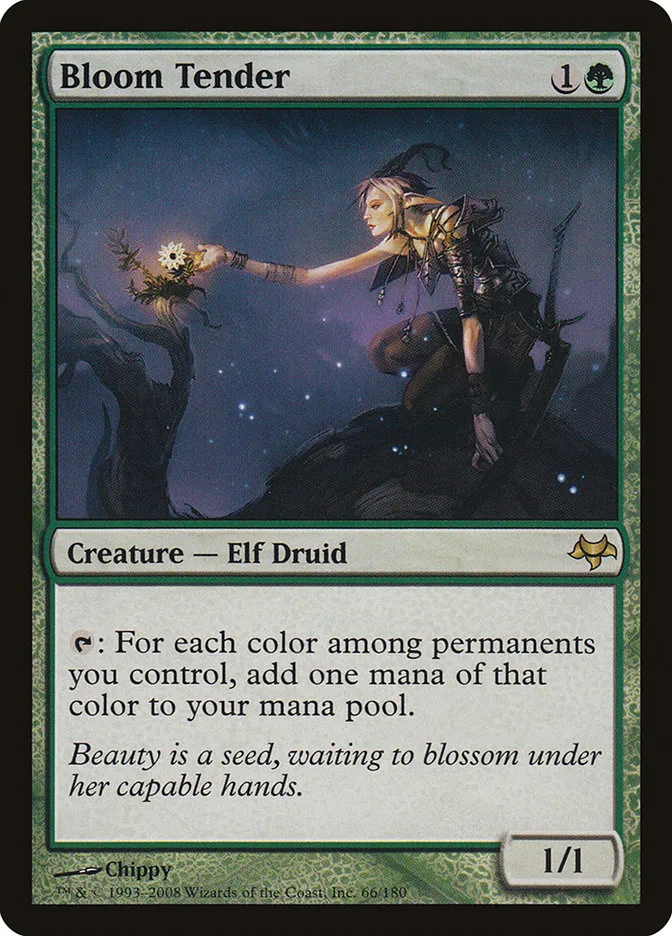 2008 Eventide Bloom Tender rare #66 unlisted card image