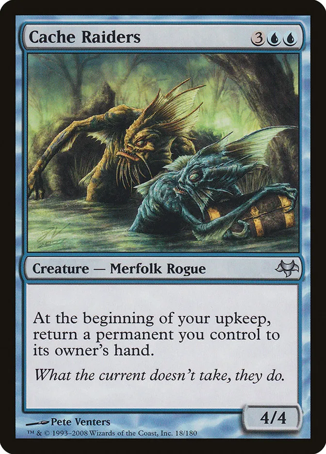 2008 Eventide Cache Raiders uncommon #18 unlisted card image