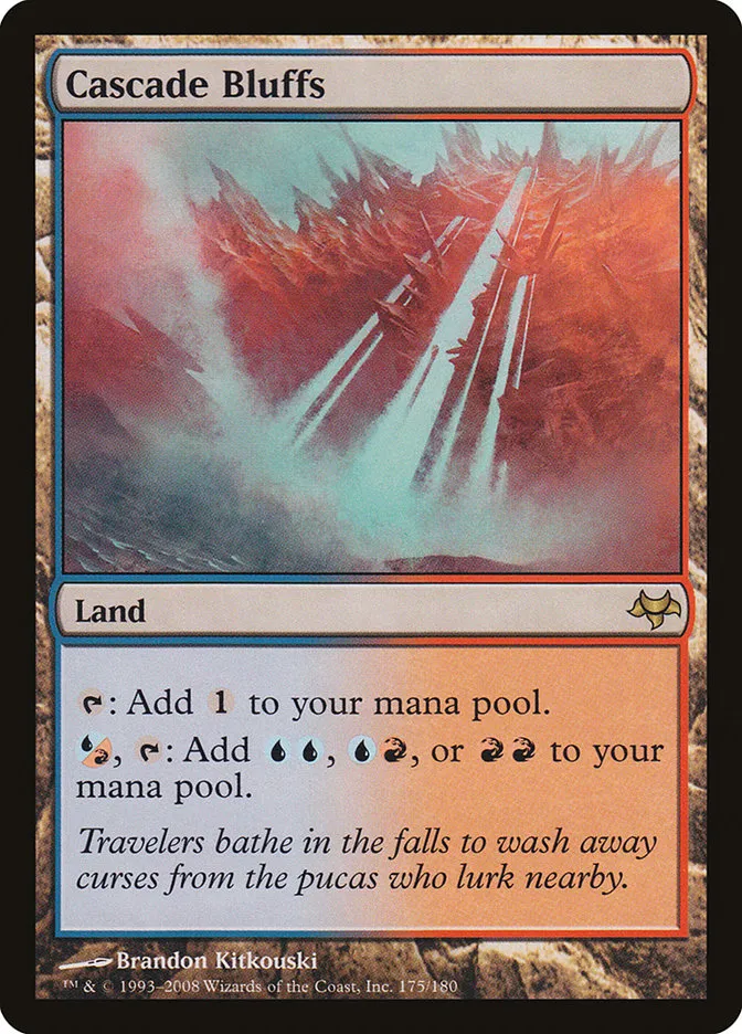 2008 Eventide Cascade Bluffs rare #175 unlisted card image
