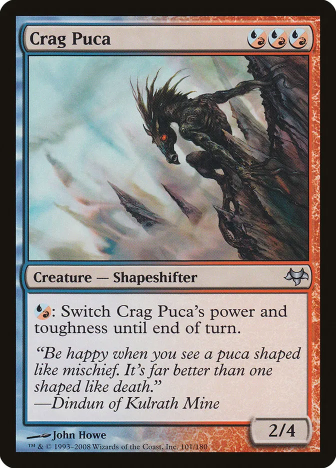2008 Eventide Crag Puca uncommon #101 unlisted card image