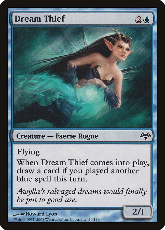 2008 Eventide Dream Thief common #20 unlisted card image