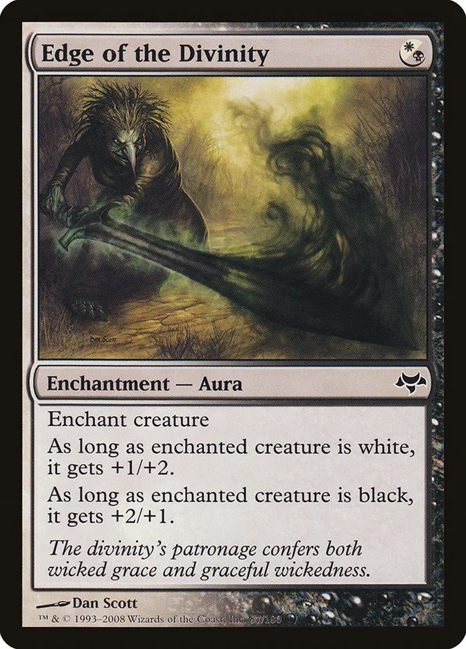 2008 Eventide Edge of the Divinity common #87 unlisted card image