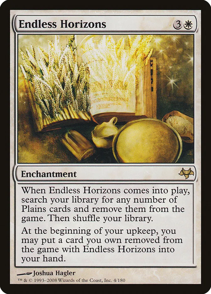 2008 Eventide Endless Horizons rare #4 unlisted card image