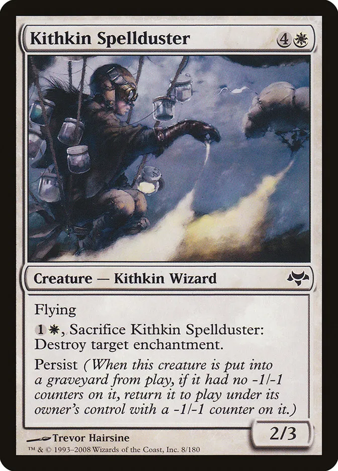 2008 Eventide Kithkin Spellduster common #8 unlisted card image