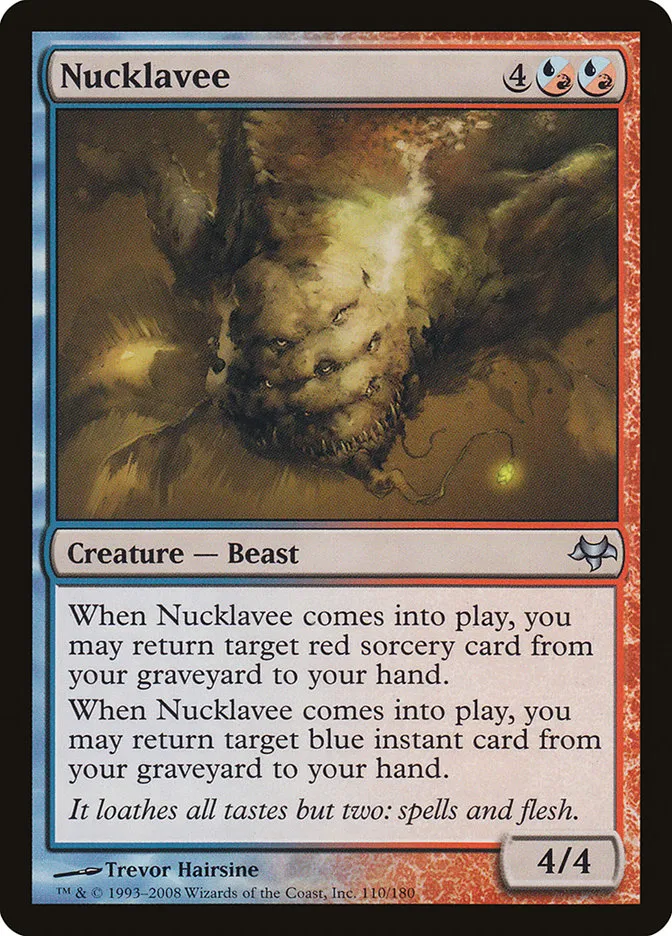 2008 Eventide Nucklavee uncommon #110 unlisted card image