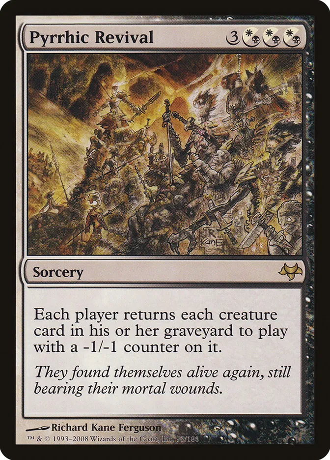 2008 Eventide Pyrrhic Revival rare #93 unlisted card image