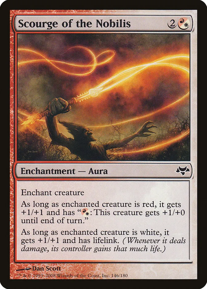 2008 Eventide Scourge of the Nobilis common #146 unlisted card image
