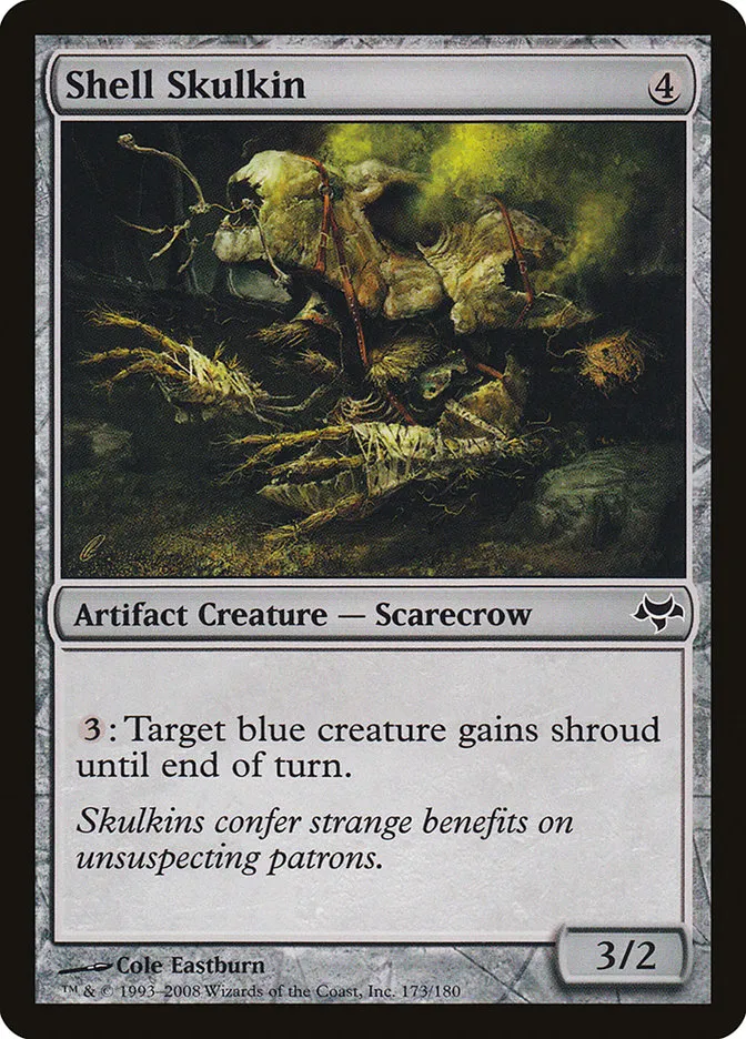 2008 Eventide Shell Skulkin common #173 unlisted card image