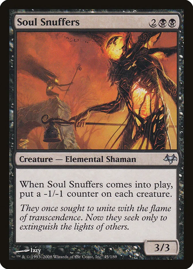 2008 Eventide Soul Snuffers uncommon #45 unlisted card image