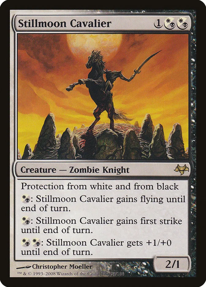 2008 Eventide Stillmoon Cavalier rare #95 unlisted card image