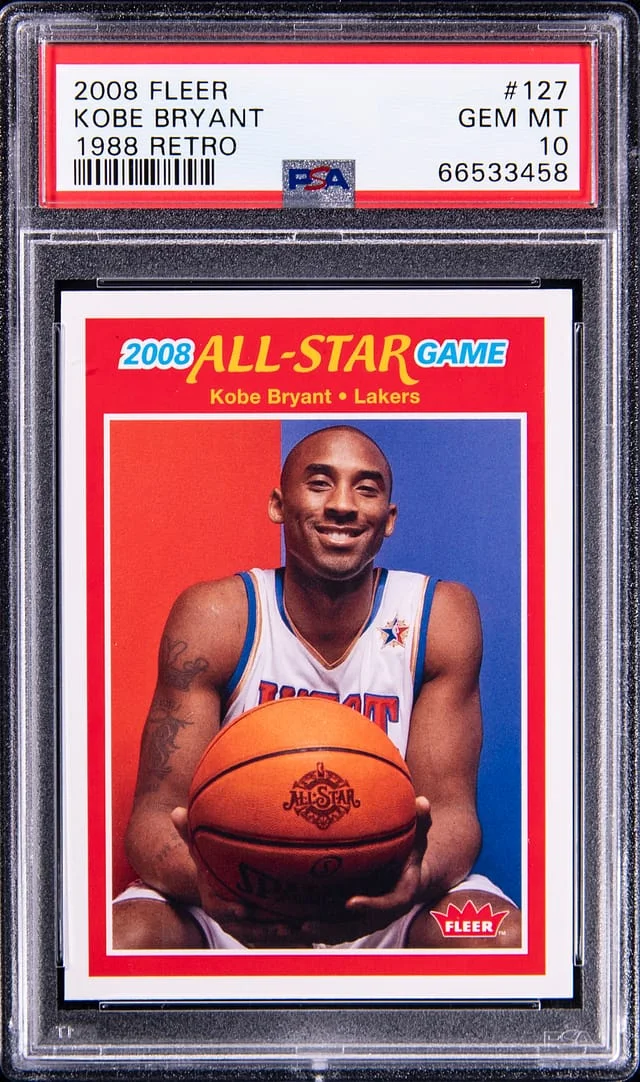 2008 Fleer Kobe Bryant 1988 Retro #127 card image