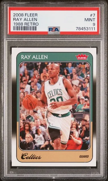 2008 Fleer Ray Allen 1988 Retro #7 card image