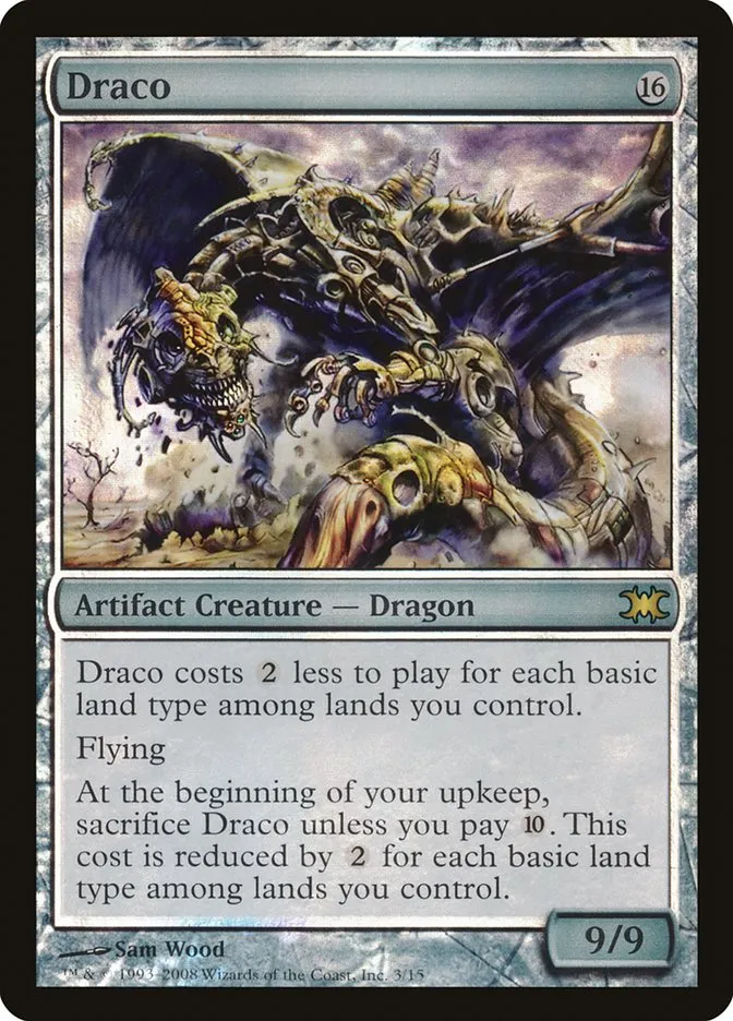 2008 From the Vault: Dragons Draco rare #3 unlisted card image