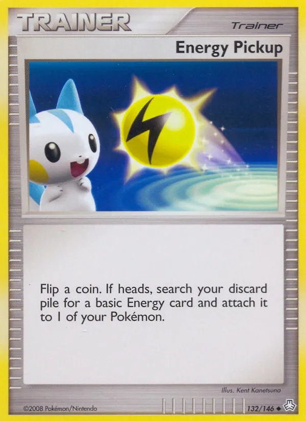 2008 Legends Awakened Energy Pickup #132/146 Uncommon card image