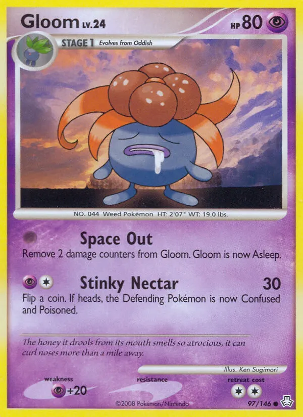 2008 Legends Awakened Gloom #097/146 Common card image