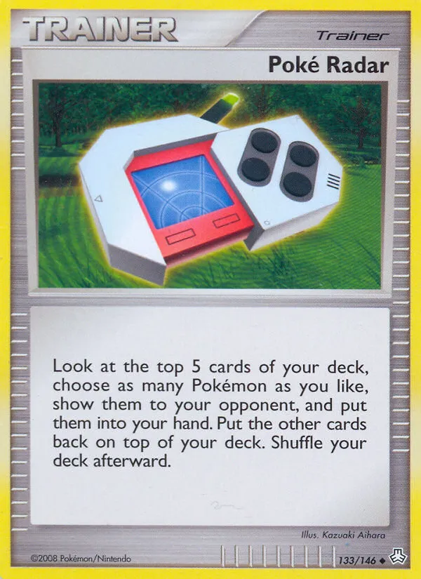 2008 Legends Awakened Poké Radar #133/146 Uncommon card image