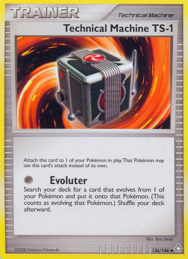 2008 Legends Awakened Technical Machine TS-1 #136/146 Uncommon card image