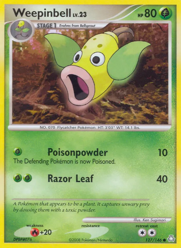 2008 Legends Awakened Weepinbell #127/146 Common card image