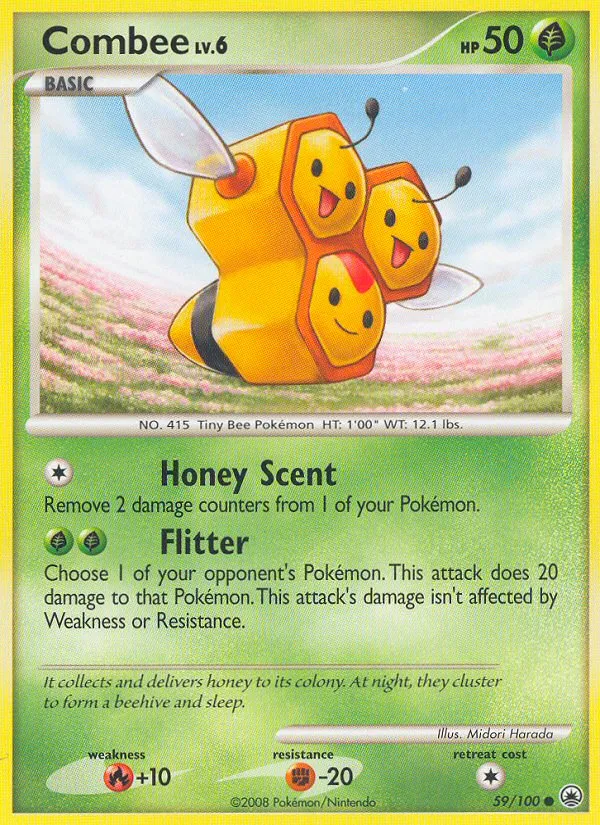 2008 Majestic Dawn Combee Common #059/100 Common card image