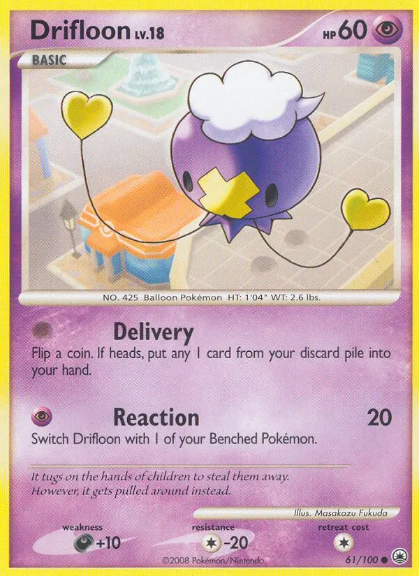 2008 Majestic Dawn Drifloon #061/100 Common card image