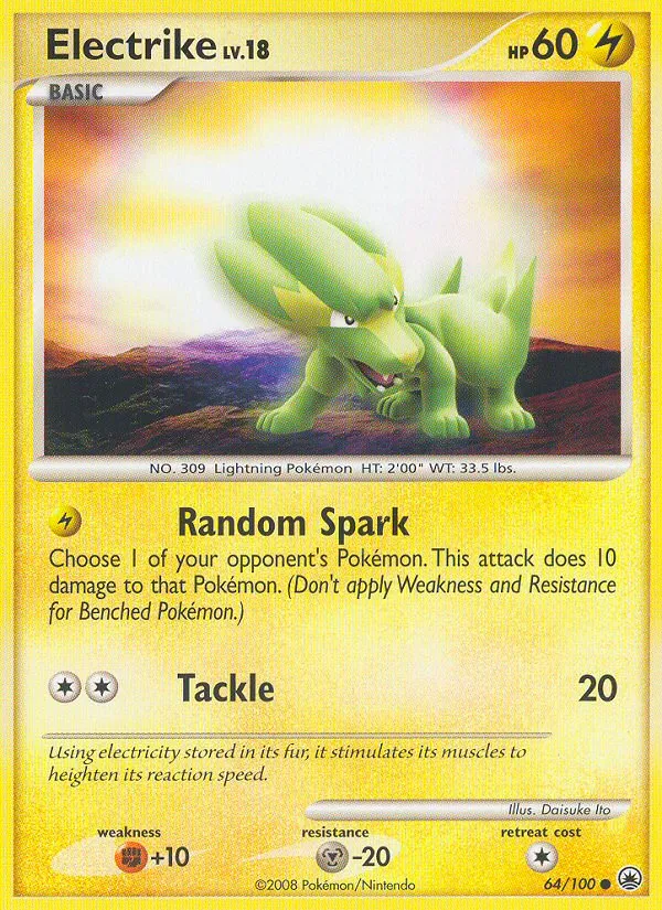 2008 Majestic Dawn Electrike #064/100 Common card image