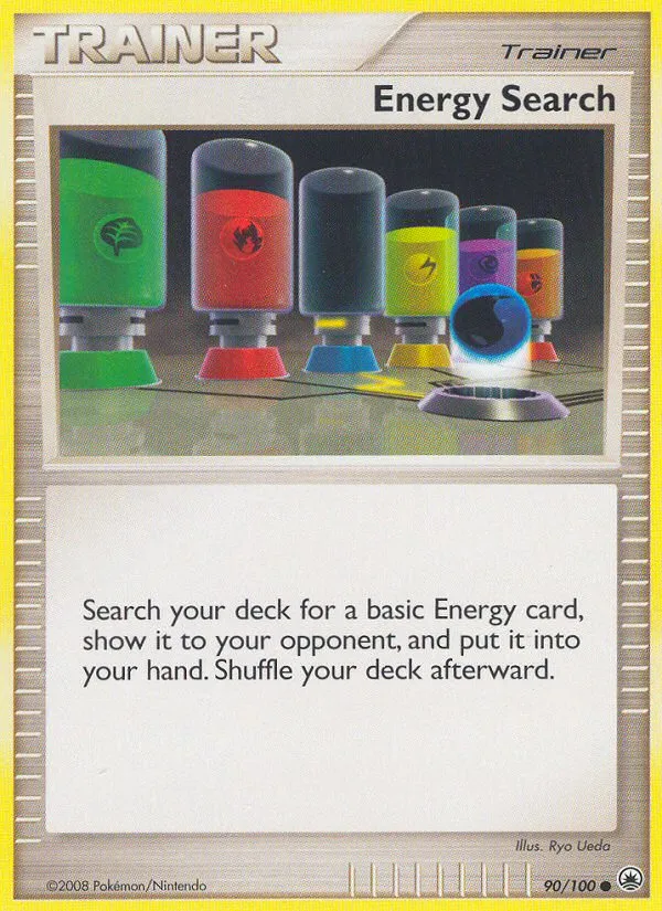 2008 Majestic Dawn Energy Search #090/100 Common card image
