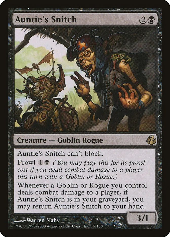 2008 Morningtide Auntie's Snitch rare #57 unlisted card image