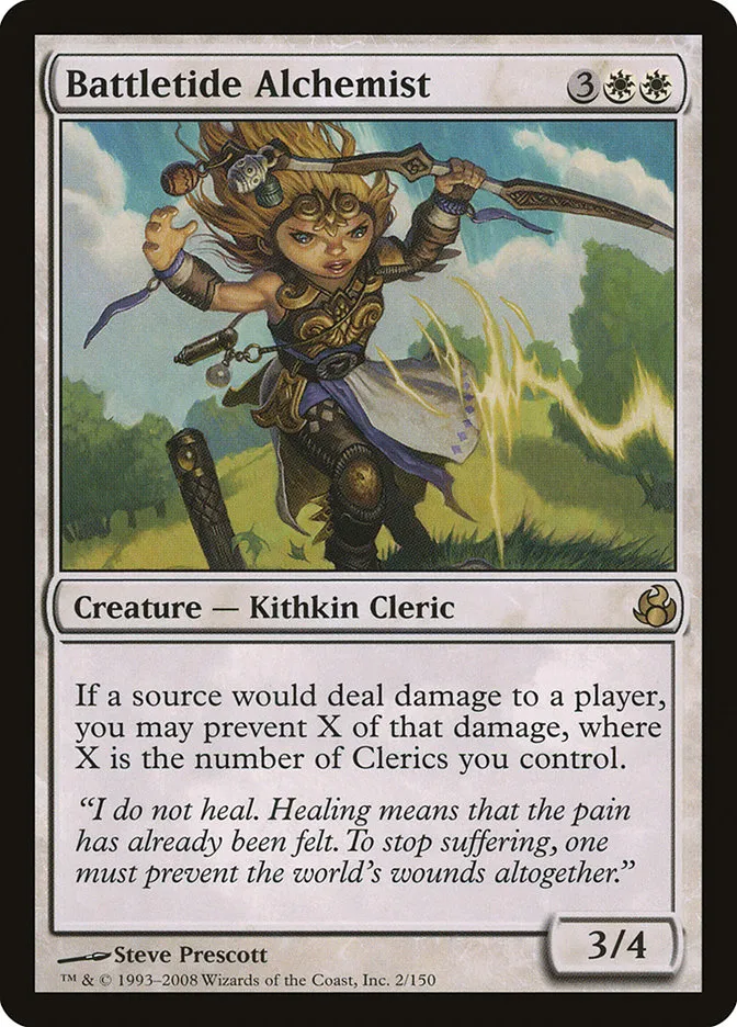 2008 Morningtide Battletide Alchemist rare #2 unlisted card image