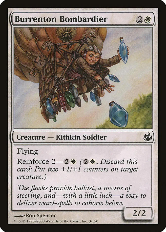 2008 Morningtide Burrenton Bombardier common #3 unlisted card image