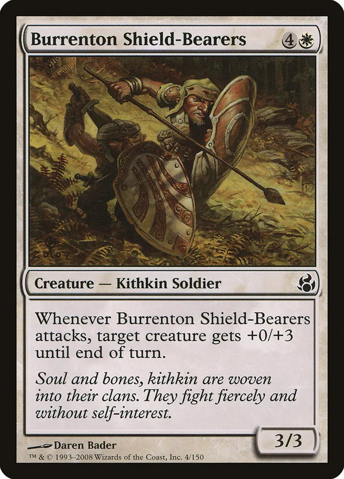 2008 Morningtide Burrenton Shield-Bearers common #4 unlisted card image