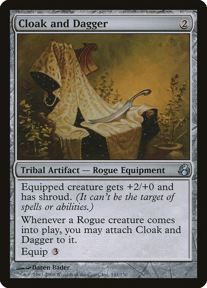2008 Morningtide Cloak and Dagger uncommon #141 unlisted card image