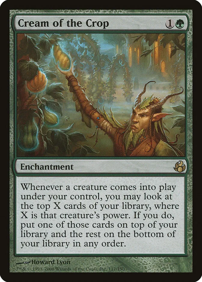 2008 Morningtide Cream of the Crop rare #117 unlisted card image