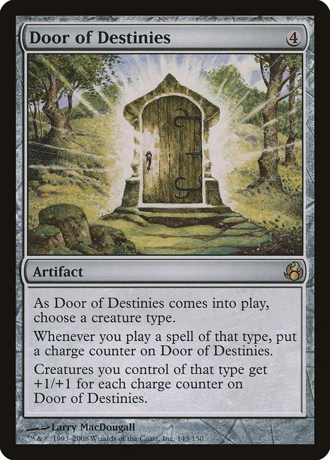 2008 Morningtide Door of Destinies rare #143 unlisted card image