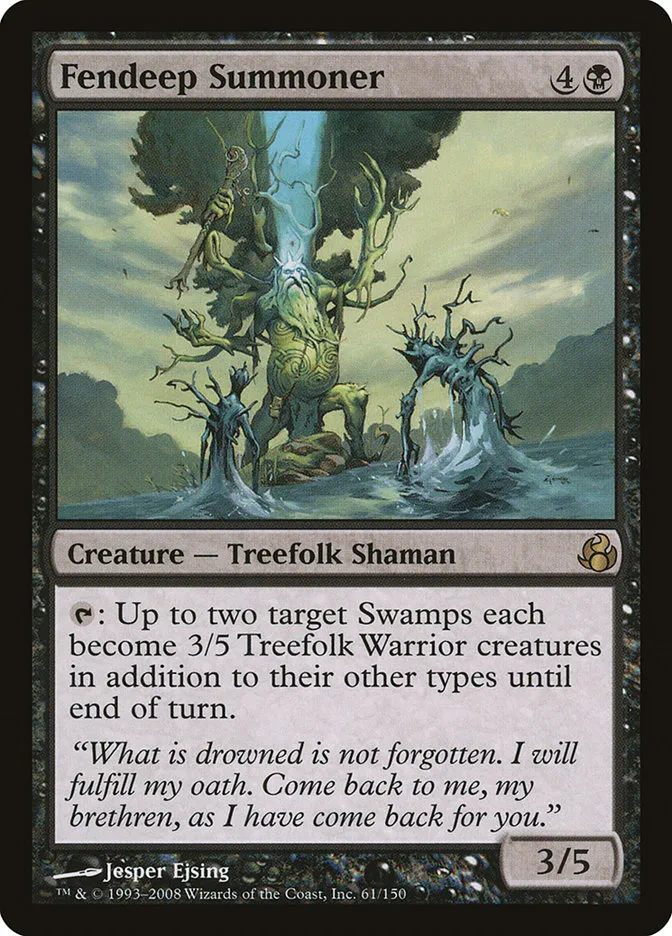 2008 Morningtide Fendeep Summoner rare #61 unlisted card image