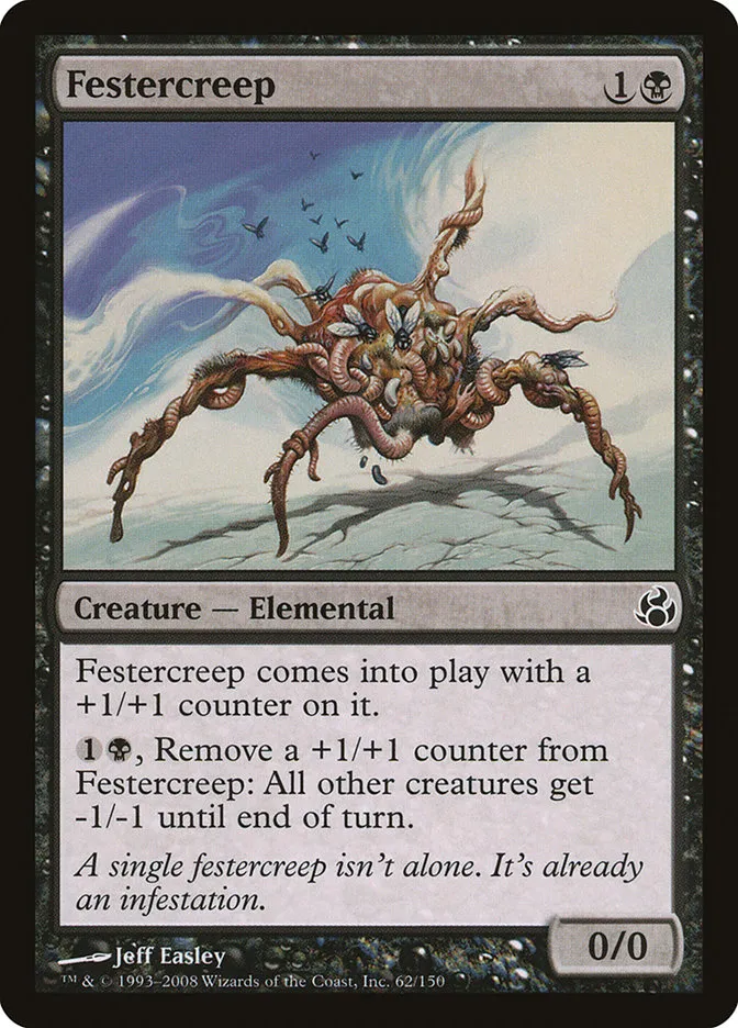 2008 Morningtide Festercreep common #62 unlisted card image