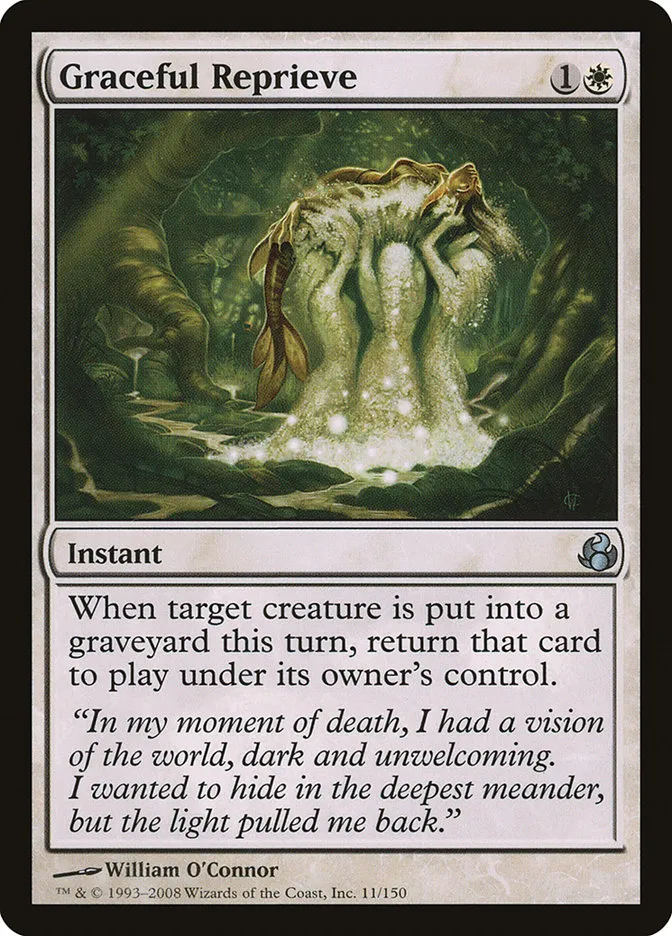 2008 Morningtide Graceful Reprieve uncommon #11 unlisted card image
