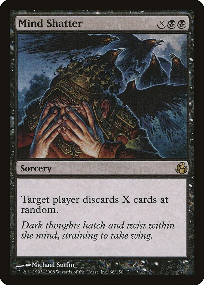 2008 Morningtide Mind Shatter rare #66 unlisted card image