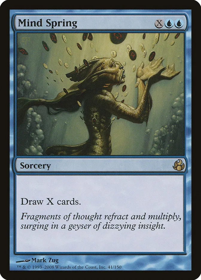 2008 Morningtide Mind Spring rare #41 unlisted card image