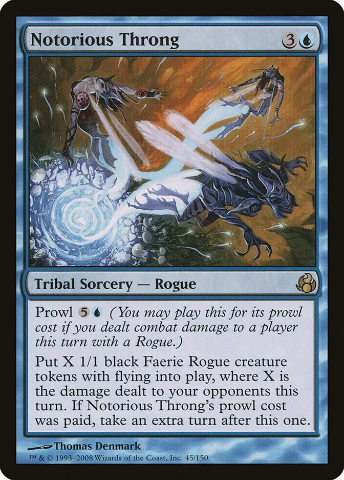 2008 Morningtide Notorious Throng rare #45 unlisted card image