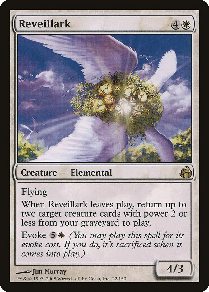 2008 Morningtide Reveillark rare #22 unlisted card image