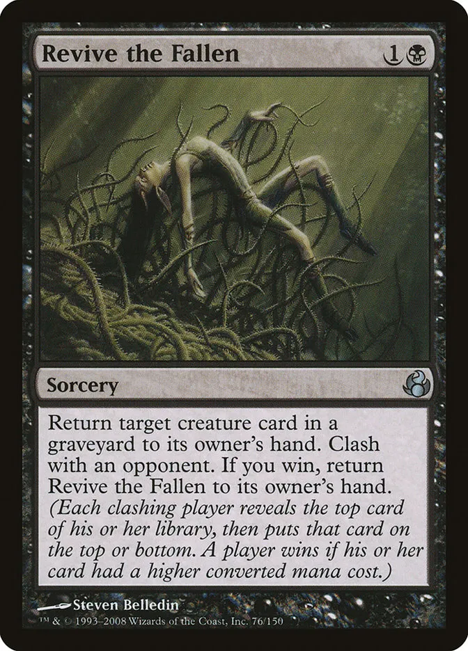 2008 Morningtide Revive the Fallen uncommon #76 unlisted card image