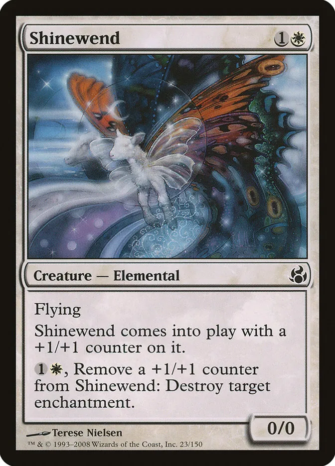 2008 Morningtide Shinewend common #23 unlisted card image