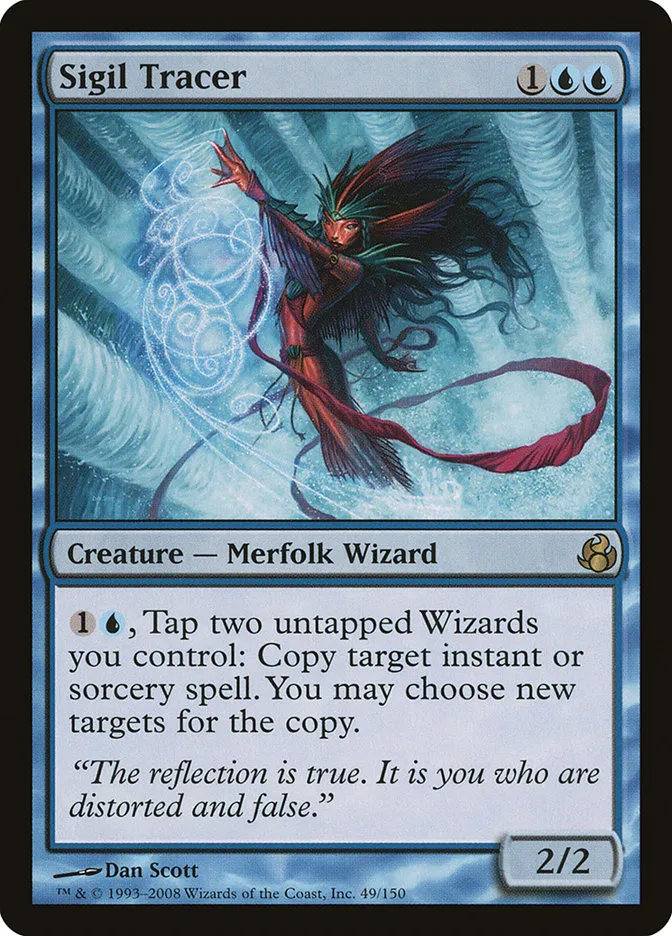 2008 Morningtide Sigil Tracer rare #49 unlisted card image