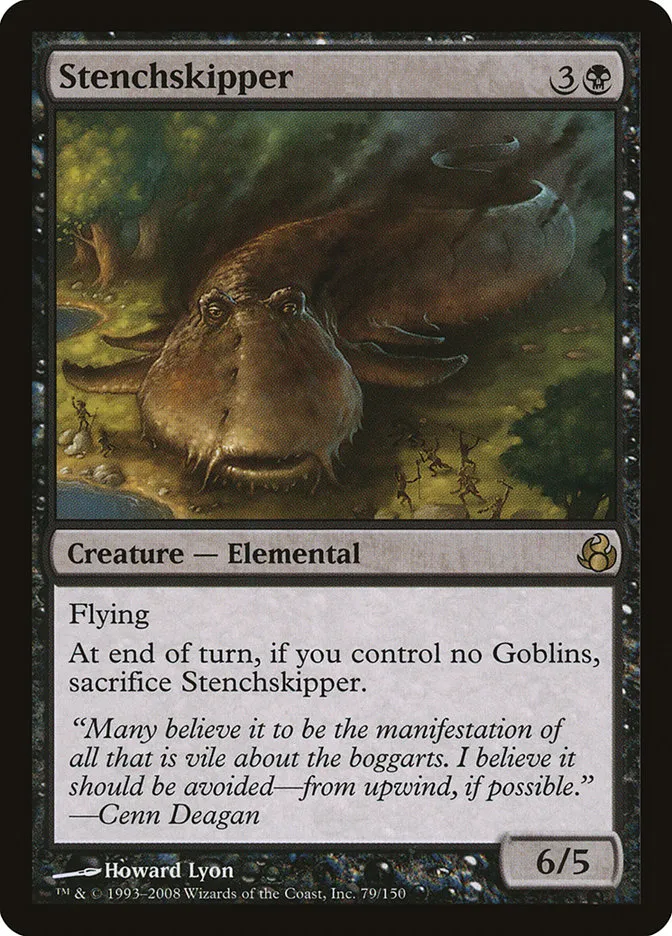 2008 Morningtide Stenchskipper rare #79 unlisted card image