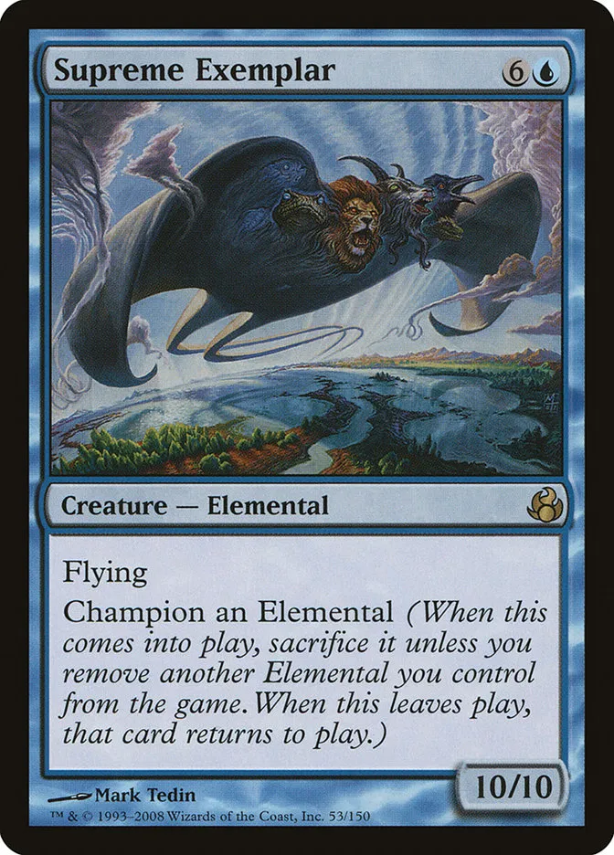 2008 Morningtide Supreme Exemplar rare #53 unlisted card image