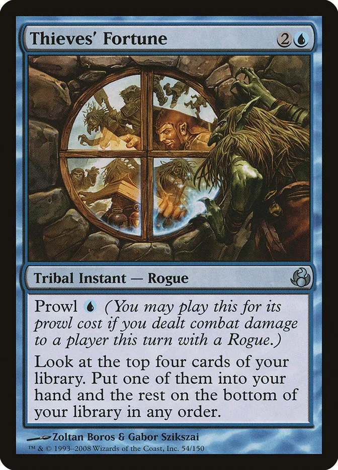 2008 Morningtide Thieves' Fortune uncommon #54 unlisted card image