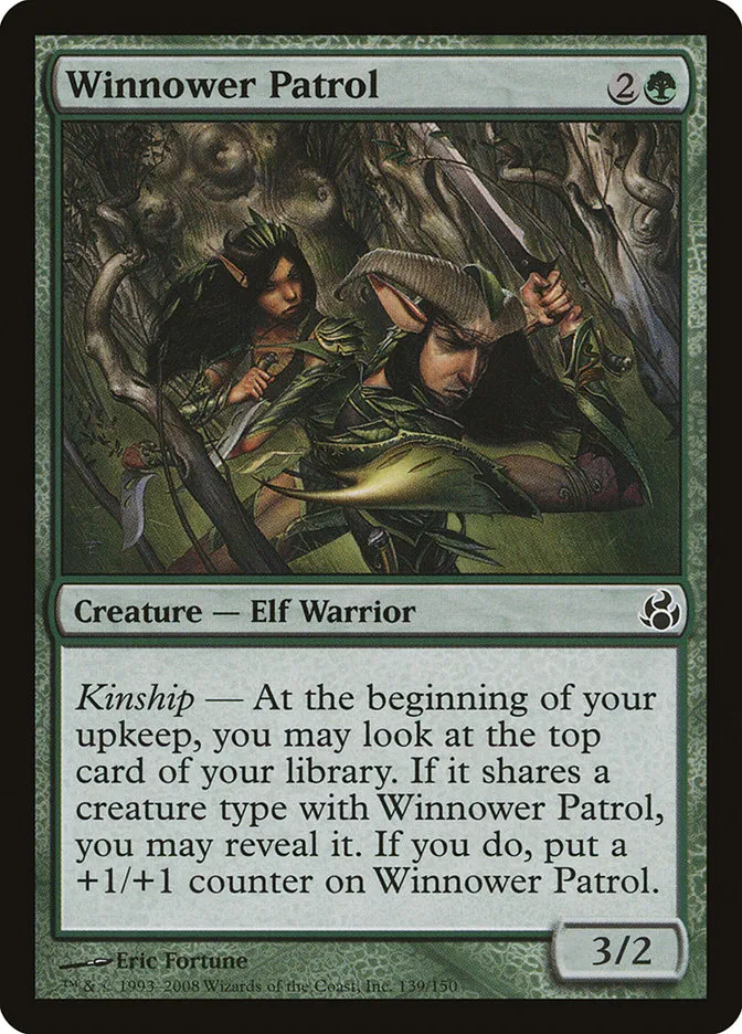 2008 Morningtide Winnower Patrol common #139 unlisted card image