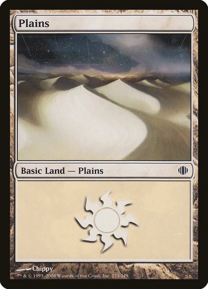 2008 Shards of Alara Plains #233 common card image