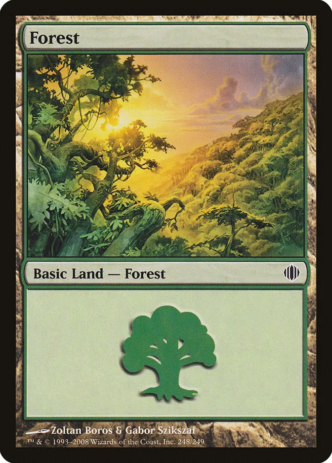 2008 Shards of Alara Forest #248 common card image
